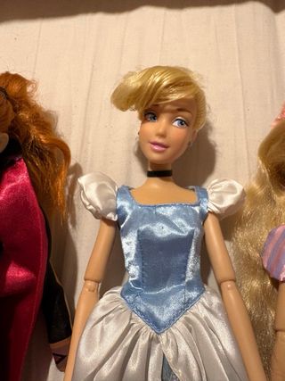 Bambole Disney: Anna, Cenerentola e Rapunzel