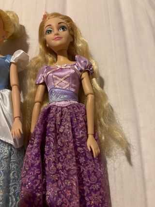 Bambole Disney: Anna, Cenerentola e Rapunzel