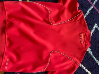 Chaqueta Ferrari Oficial Roja. Material neopreno