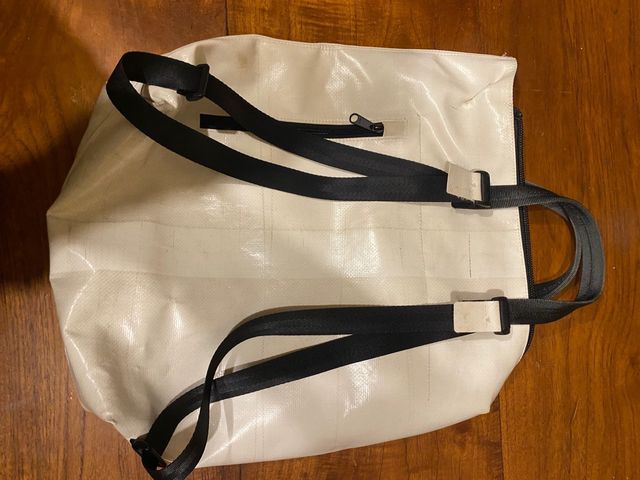 Mochila Freitag Pete Azul/Blanco nueva