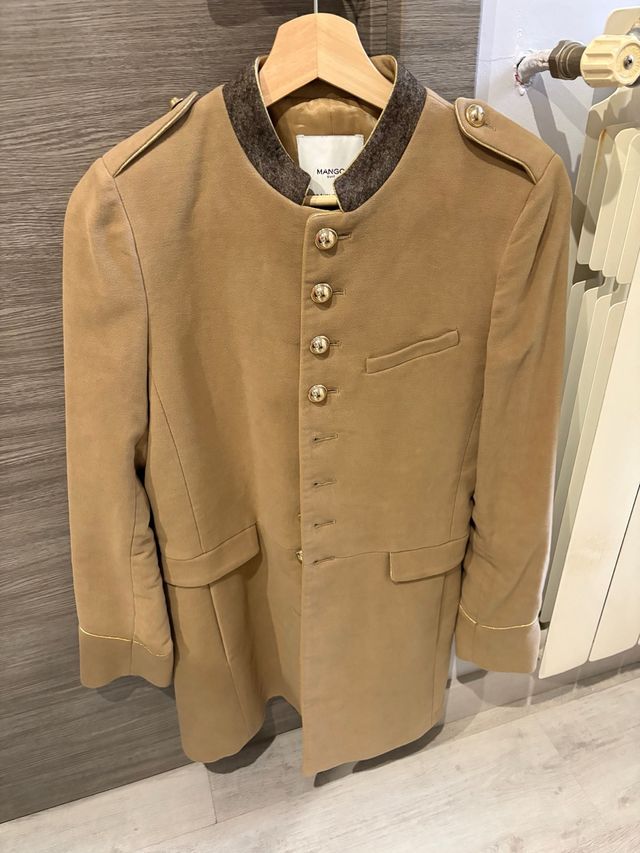 Abrigo Mango Beige