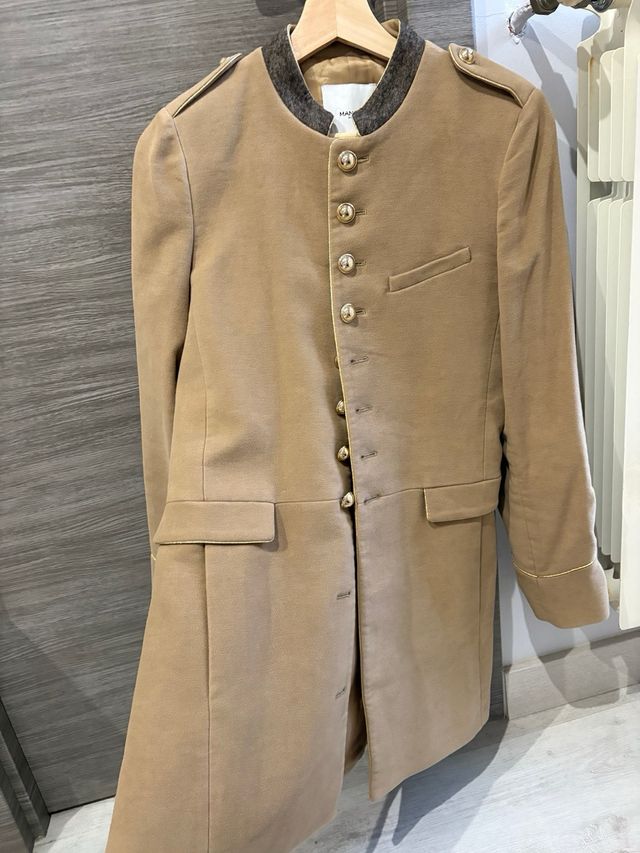 Abrigo Mango Beige