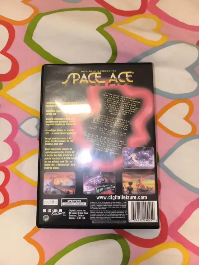 Space Ace DVD PlayStation 2