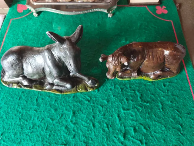 Figure di Betlemme in ceramica