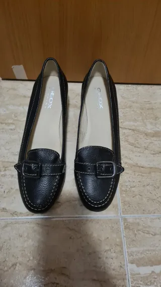 Zapatos Geox mujer azul marino