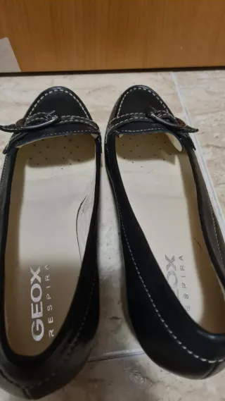 Zapatos Geox mujer azul marino