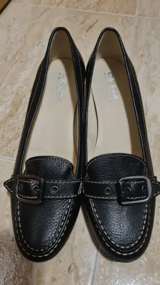 Zapatos Geox mujer azul marino