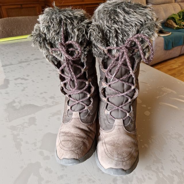 Stivali Skechers Taglia 40 Marroni/Grigi