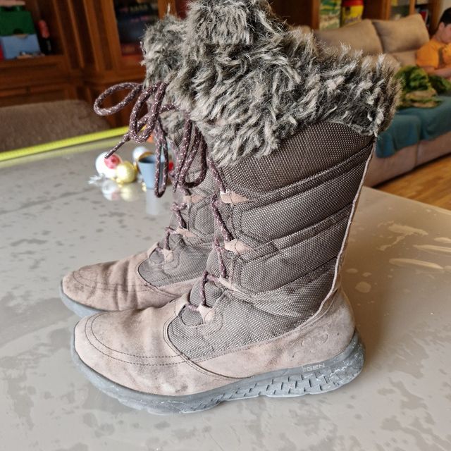 Stivali Skechers Taglia 40 Marroni/Grigi