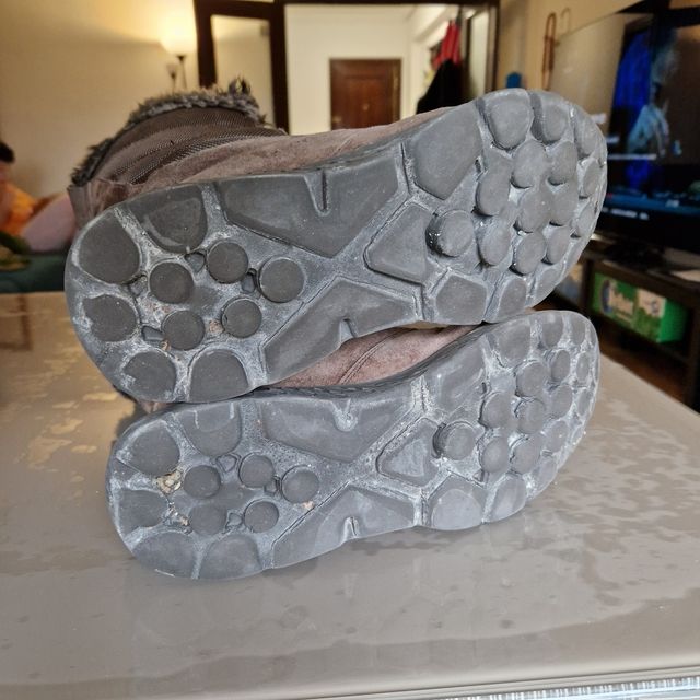 Stivali Skechers Taglia 40 Marroni/Grigi