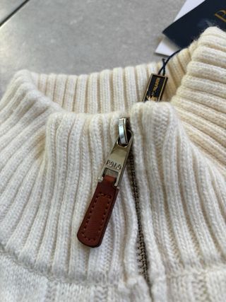 Maglione Ralph Lauren Uomo Taglia M Bianco