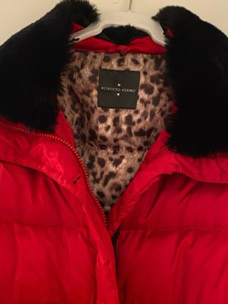 Plumas Roberto Verino Rojo Talla M