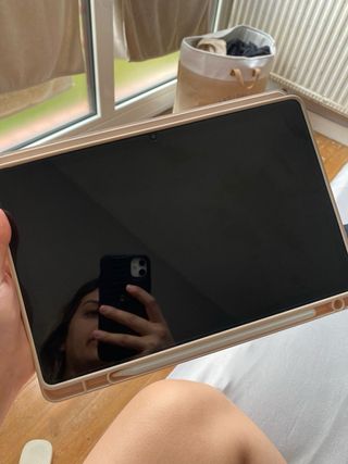 Tableta Sansung con Lápiz , Teclado y funda