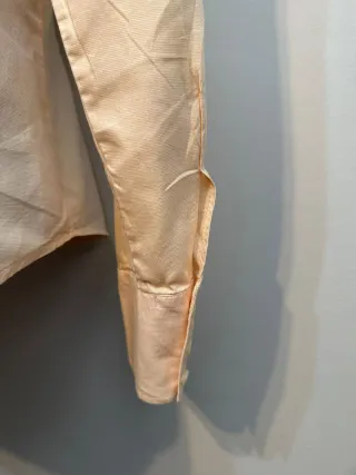 Camisa Barbour Algodón Amarilla