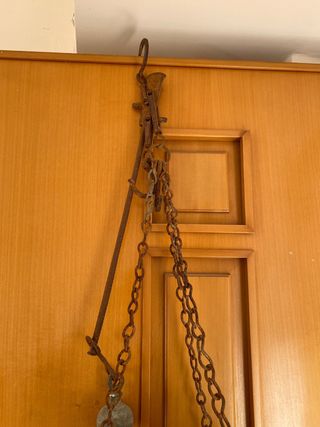 Bilancia Vintage in Ferro