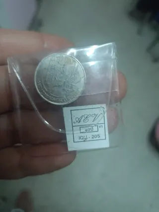 Moneda de plata de león