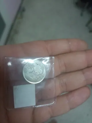 Moneda de plata de león