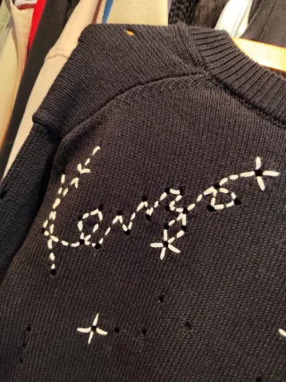 Jersey Kenzo Negro Talla XS