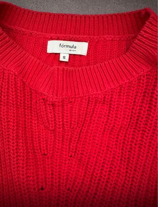 Jersey Fórmula Joven Rojo Talla S