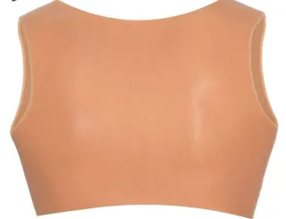 Top Indossabile Trav Seno Silicone Morbido Coppa D