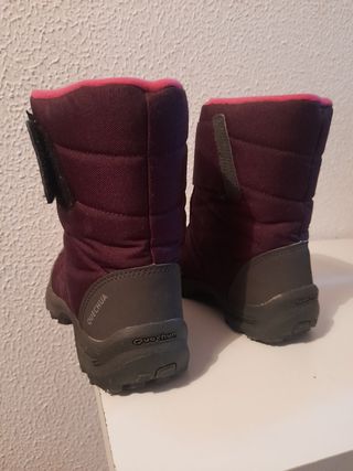 Botas de nieve niña talla 35