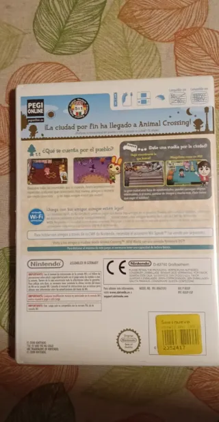 Animal Crossing Let's Go To The City Wii