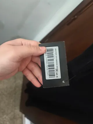 Vestido negro largo cellido sin estrenar