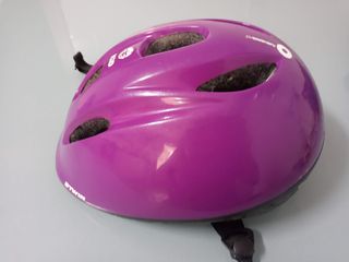 Casco Bicicleta Niña Morado