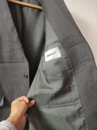 Americana DKNY Gris Hombre.