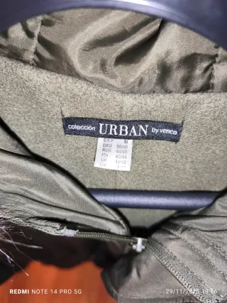 Cazadora Venca Mujer Talla M Verde Militar