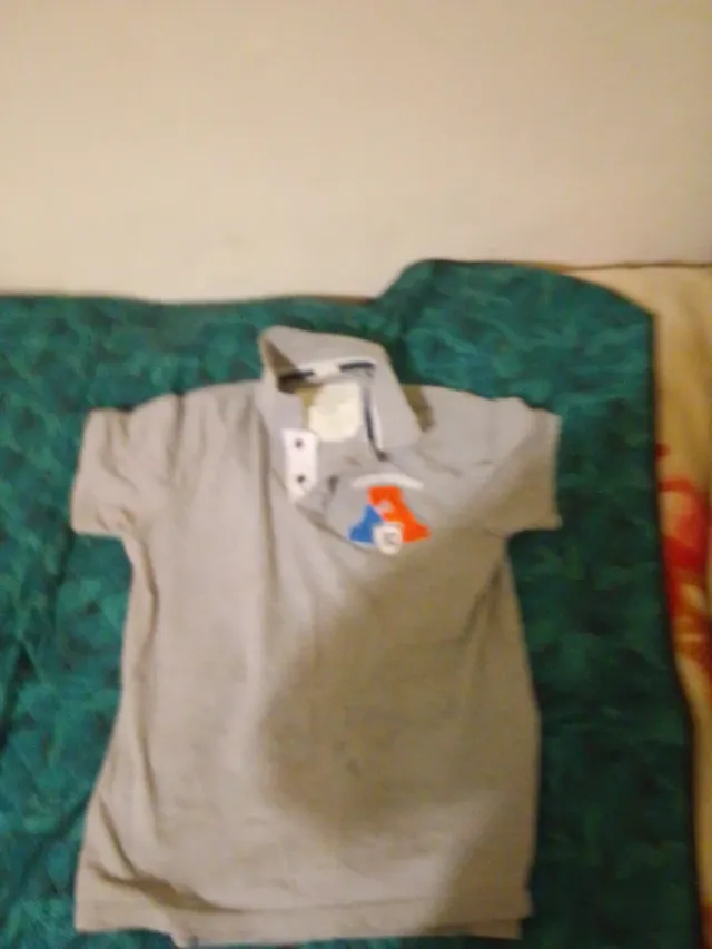 Polo Gris Abercrombie & Fitch