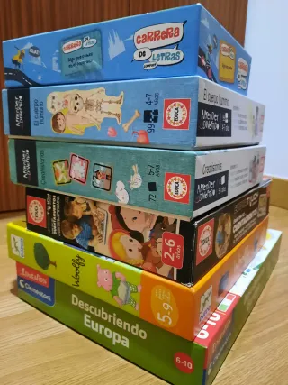 Lote Juegos de Mesa Educativos