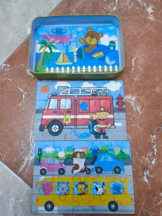 Lote de puzzles infantiles
