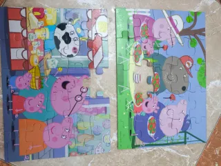Lote de puzzles infantiles