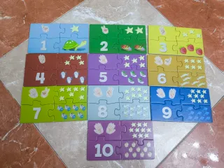 Lote de puzzles infantiles