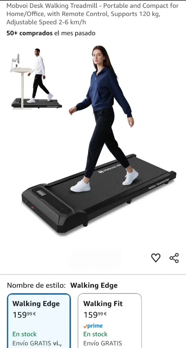 Tapis roulant Mobvoi Walking Fit