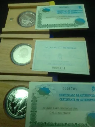 Monedas de Plata Coleccionables