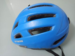 Casco Btwin Azul Niño
