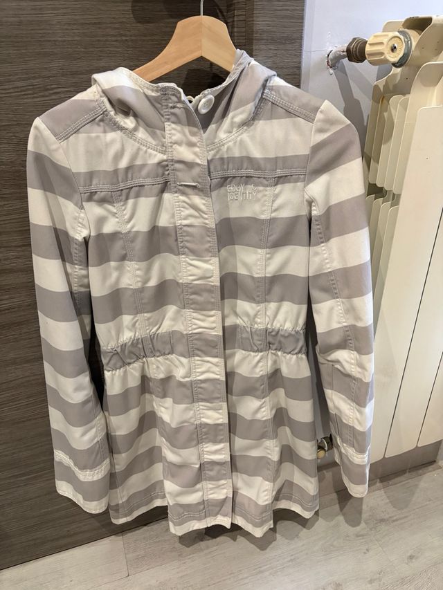 Chaqueta only rayas gris y blanco