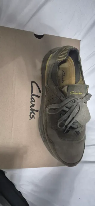 Zapatos Clarks Hombre Verde