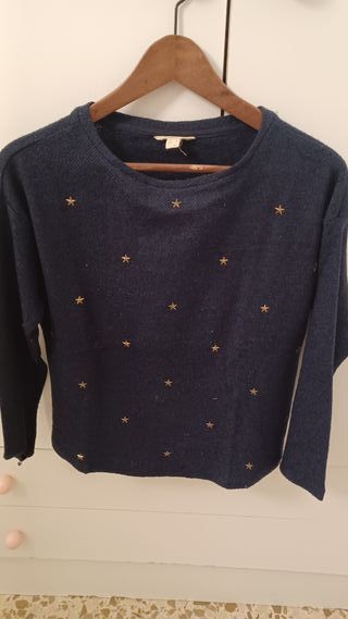 Jersey Springfield azul con estrellas doradas