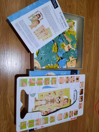 Puzzle Cuerpo Humano Educa 4-7 Años