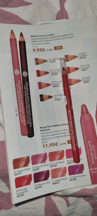 Matita Contorno Labbra Yves Rocher