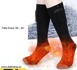 Calcetines Calefactables + 2 Baterías