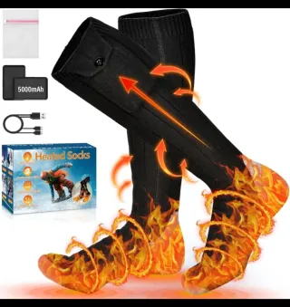 Calcetines Calefactables + 2 Baterías