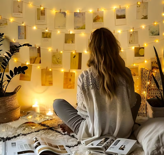 300 luci LED USB 30m rame caldo 8 modalità NATALE