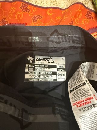 Mallas leatt para rodilleras