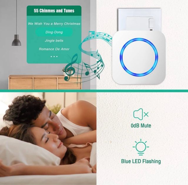 NUOVO! Timbre inalambrico 400m alcance a estrenar