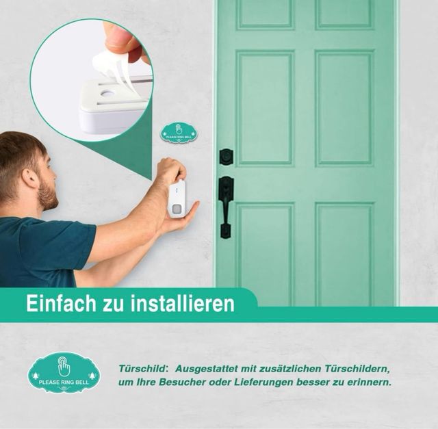 NUOVO! Timbre inalambrico 400m alcance a estrenar