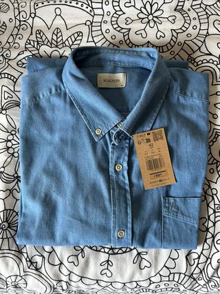 Camisa Vaquera Scalpers Talla 44